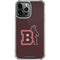 Brown University Bears Logo iPhone 13 Pro Max Clear Case